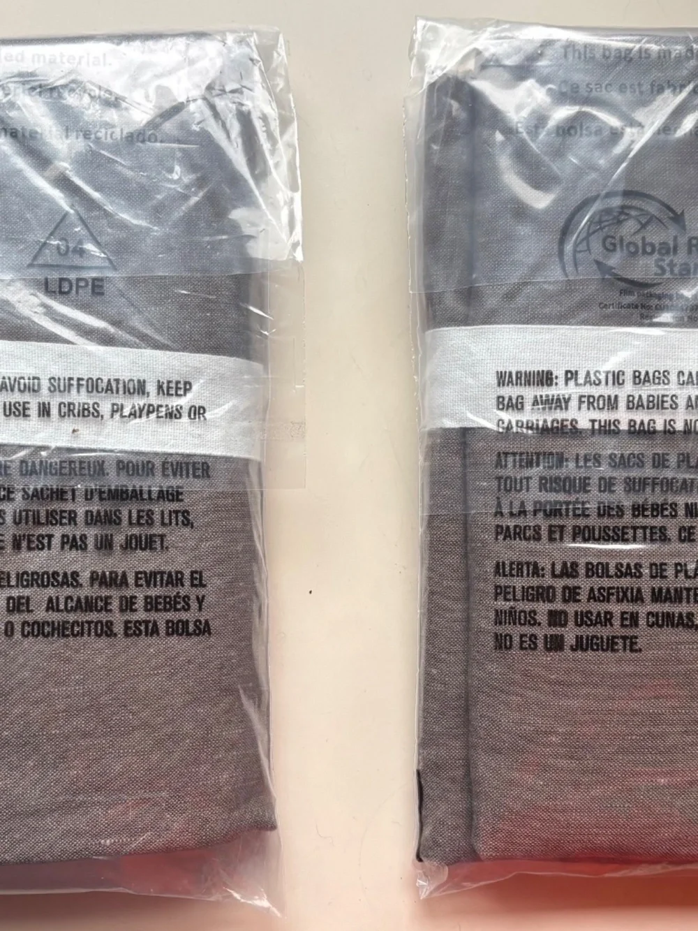 Two (2) Pottery Barn Belgian Linen King Shams- Flax